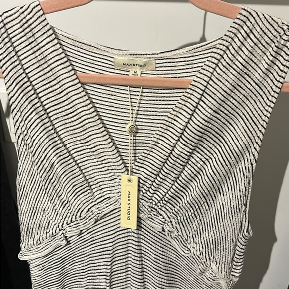 Brand new Max Studio Striped Sleeveless Dress – Size M - Picture 8 of 8